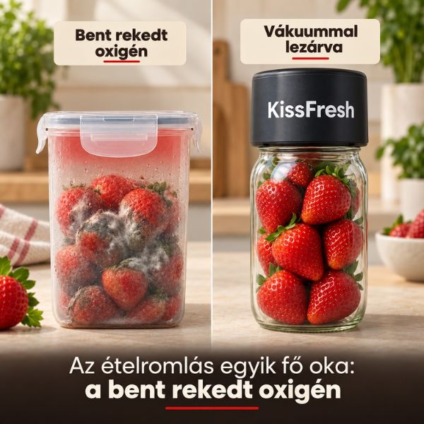 KissFresh™ Frissesség Vákuummal Készlet